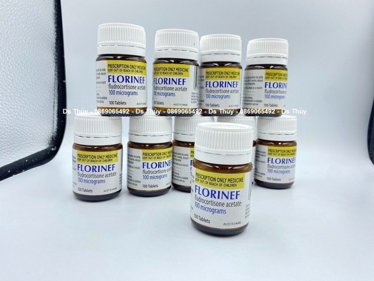 Thuốc Florinef 0.1mg điều trị tăng sản, suy tuyến thượng thận bẩm sinh